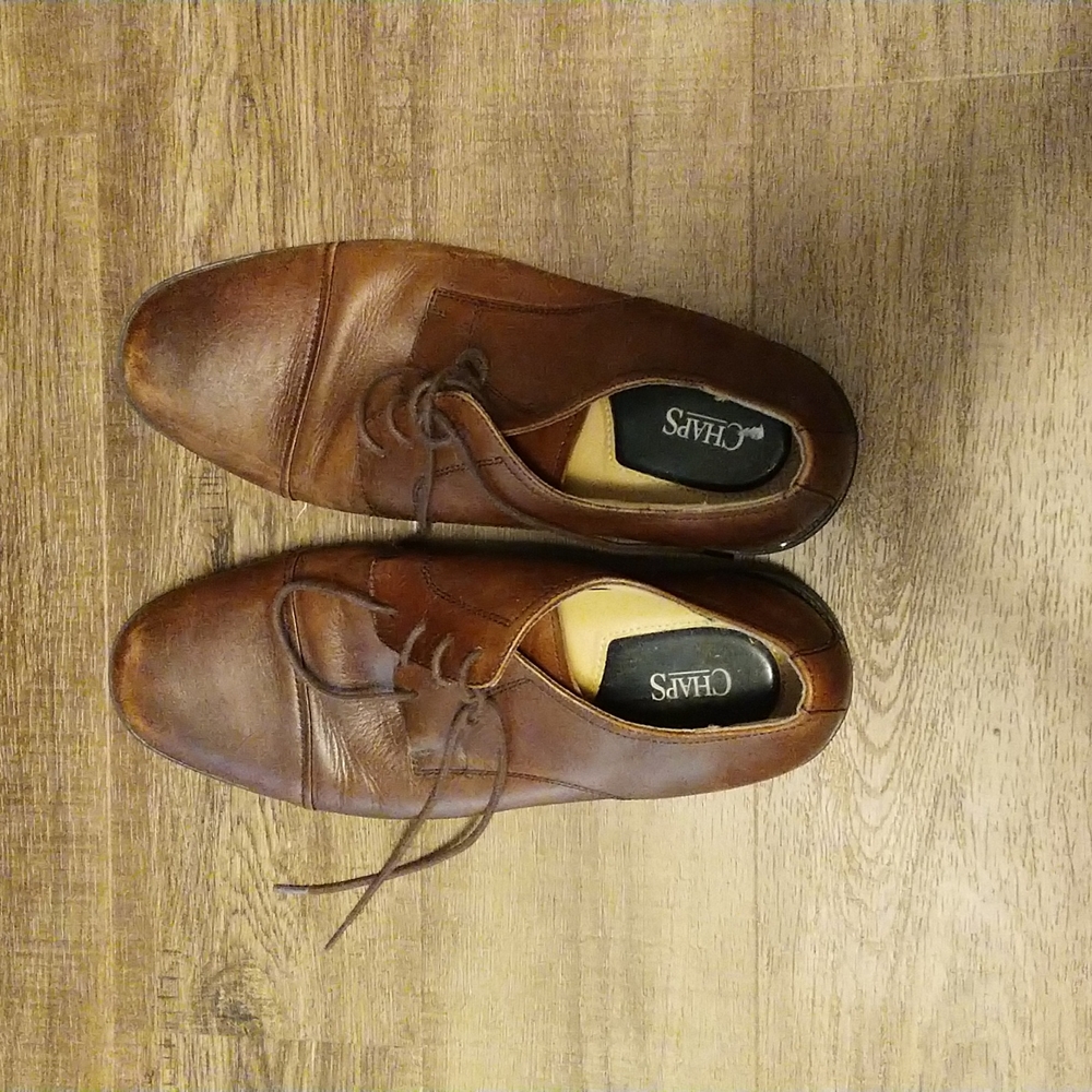 Men's casual brown shoes